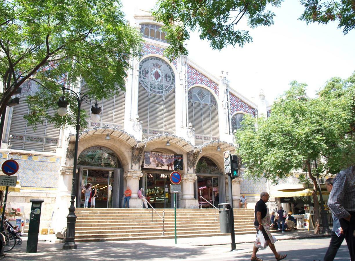 Apartup Central Market II Valencia Buitenkant foto